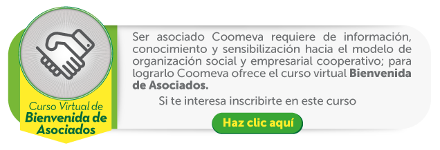 Curso Virtual de Bienvenida de Asociados Curso Virtual de Bienvenida de Asociados