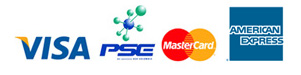 Tarjeta de Crdito Visa, Mastercard, American Express o transferencia va PSE